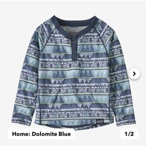 Patagonia Baby Capilene Midweight Henley